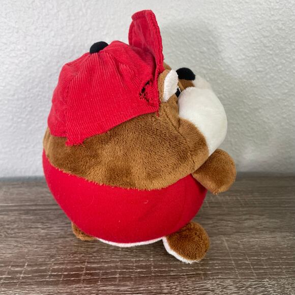 Buc-ee’s Beaver Plush 8” Red Shirt Jaag 2015 Stuffed Animal Toy Cap Logo TX Gift - Picture 10 of 12